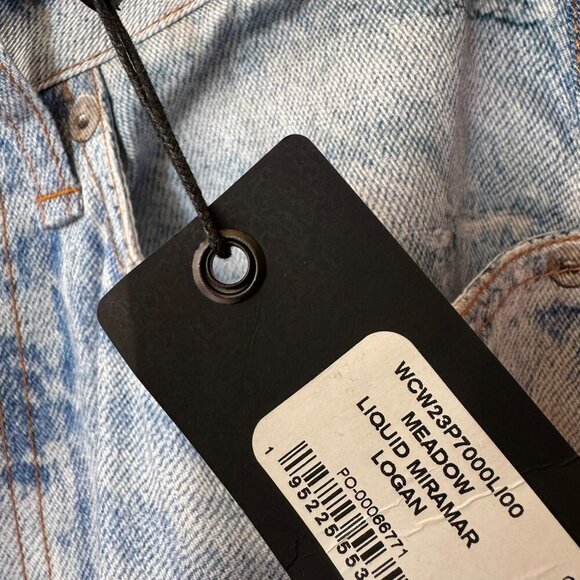 NWT Rag & Bone Liquid Miramar Logan Pants Tencel Sweatpant Jeans in Meadow 23 - Picture 4 of 14